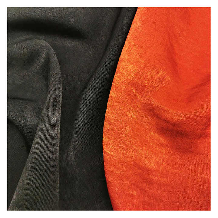 Feeling Satin Fabric for Dress/blouse/sleepwear ألوان متوفرة في المخزون، نسيج ناعم