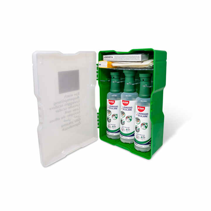 First aid wash bottle set