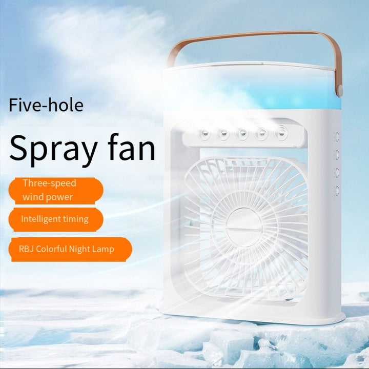 مروحة Zaidtek خفيفة الوزن محمولة بمنفذ USB . Zaidtek Portable Lightweight USB Rechargeable Fan