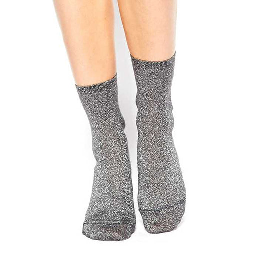 Socks Lurex Sparkly Socks for