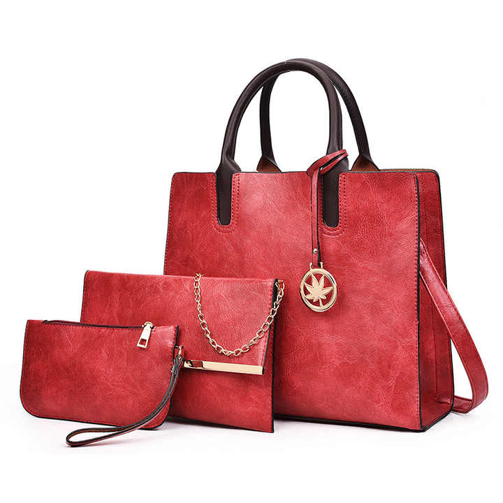 Retro Women's Bag Simple Large Capacity-حقيبة كتف نسائية