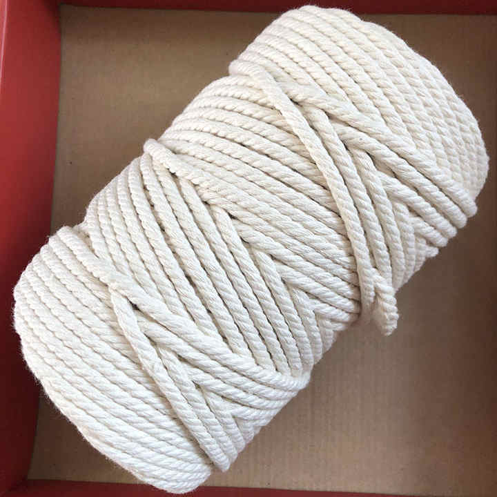 Cotton macrame rope for sale at a special price