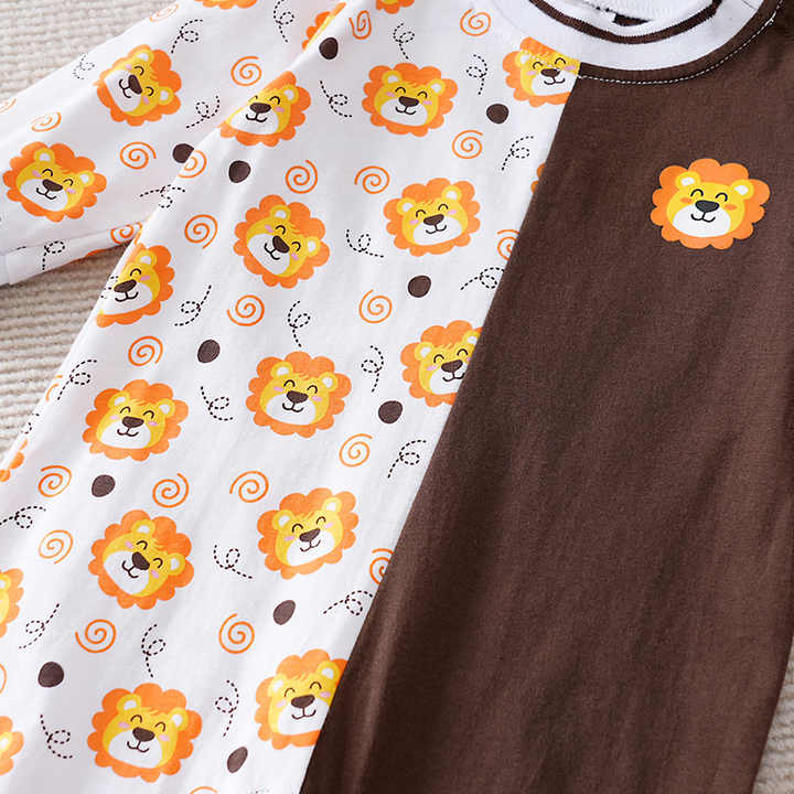 Long sleeve children's jumpsuit