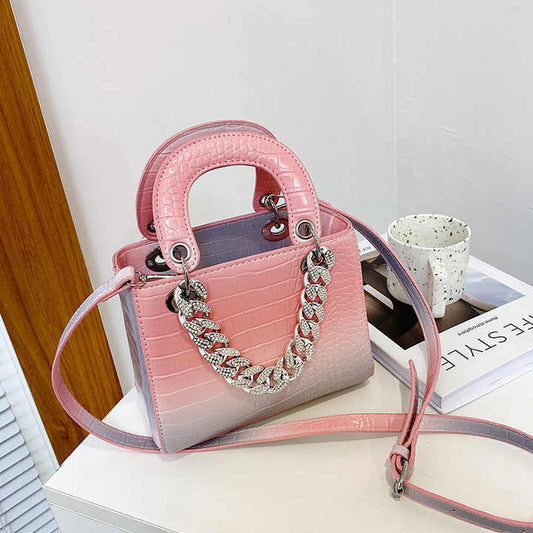 حقيبة كروس بودي فاخرة جديدة وعصرية للنساء