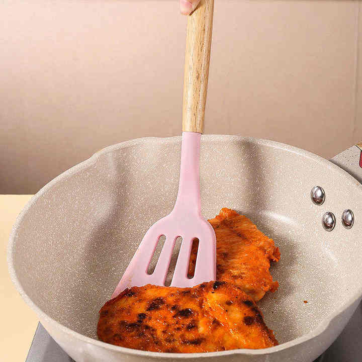 -Friendly Silicone Heat-أدوات طهي مقاومة