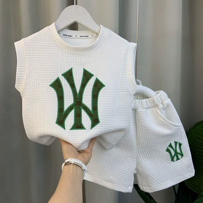 مجموعة ملابس الأطفال الصيف الجديدة الأولاد . New Summer Children's Clothing Set Boys Baby Short