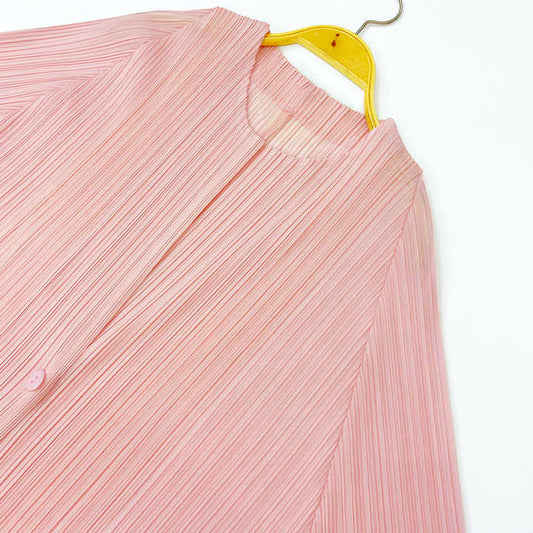 جاكيت مياكي مطوي-Miyake pleated jacket