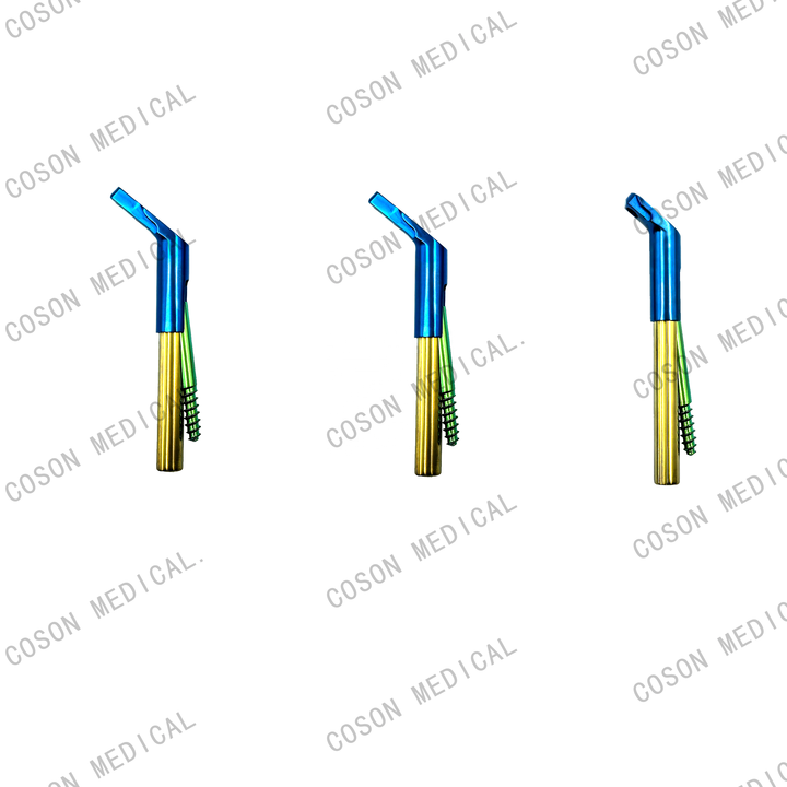 Screw for medical equipment set