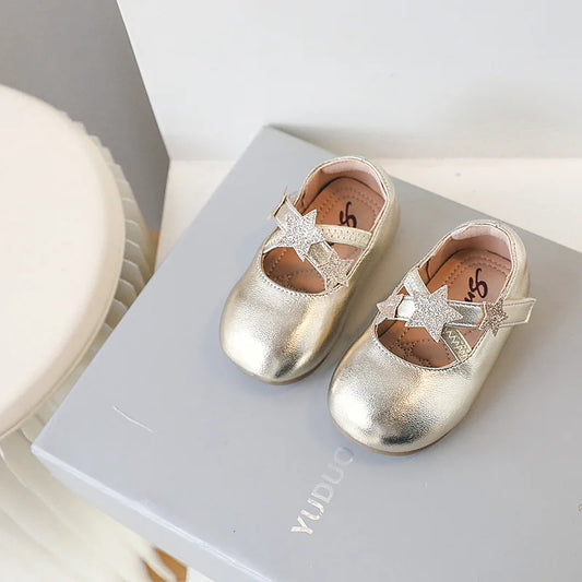 Girls' Flat Princess Shoes