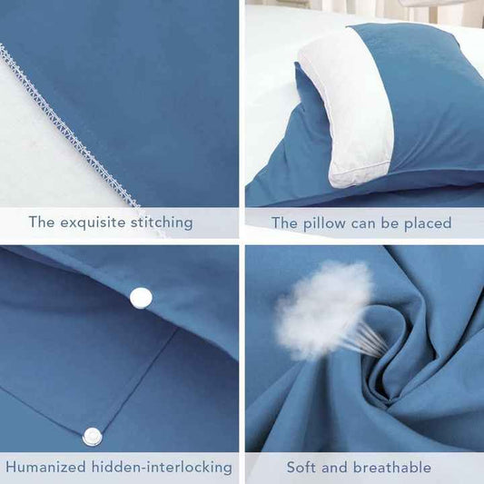 بطانة كيس النوم القطنية Woqi كبيرة الحجم ملاءة . Woqi Cotton Sleeping Bag Liner Oversized Lightweight