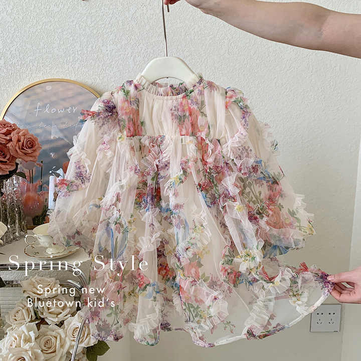 ملابس الربيع الزهرية للاطفال Floral spring clothes for kids