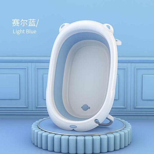 Hot Sale Newborn Foldable Plastic Body Wash Basin