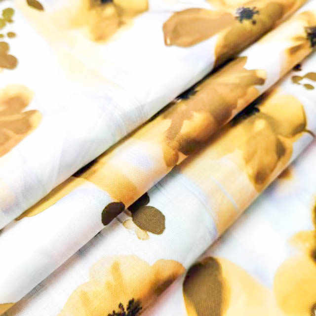 Cotton Poplin Fabric with Digital-قماش بوبلين قطني