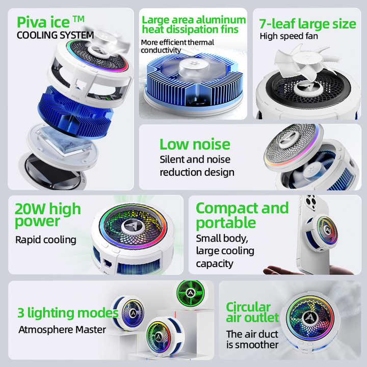 PIVA B2 Magnetic Detachable Back Clip.
