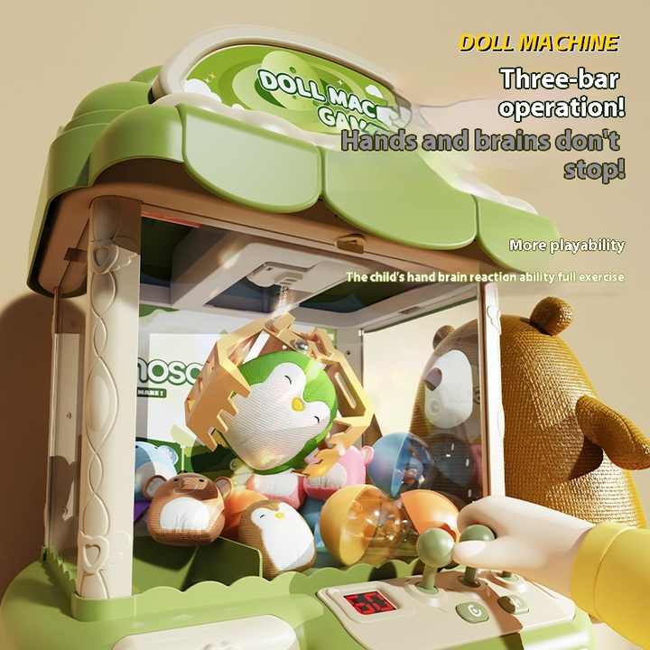 آلة التقاط الدمى البلاستيكية اللطيفة للجنسين من . BJQ Unisex Cute Plastic Doll Catcher,