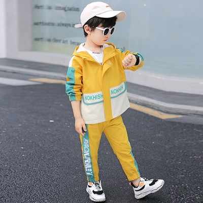 Boys' elegant two-piece suit trousers for going out