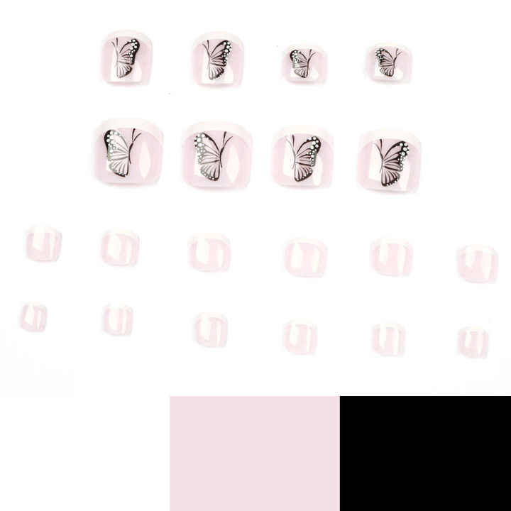 اظافر صناعيه للقدم - artificial toenails
