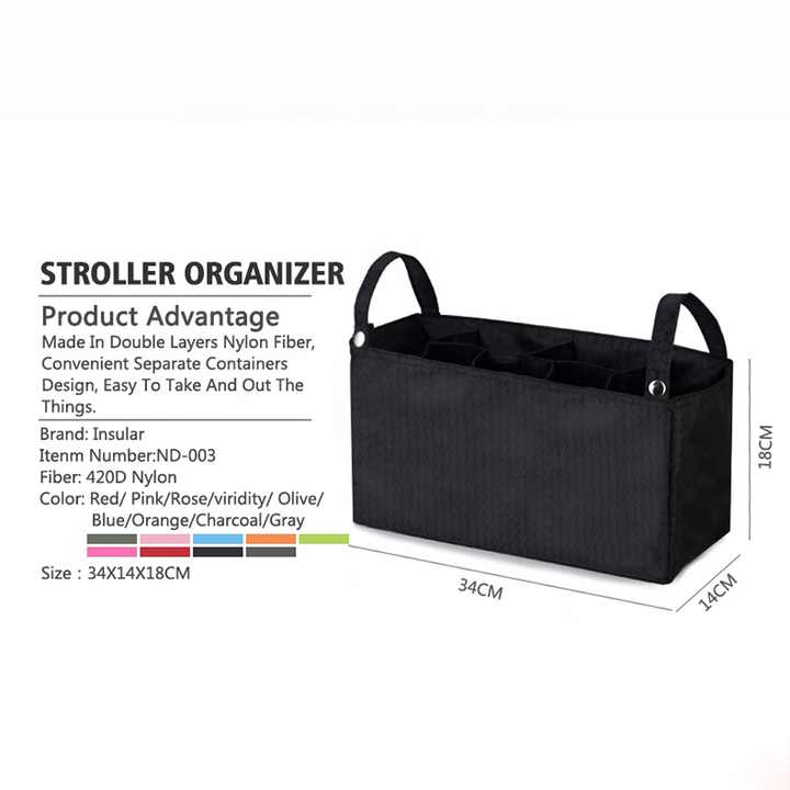 Portable Diaper Storage for Moms and Baby Care, Stroller Organizer, Portable Diaper Storage, Stroller Organizer