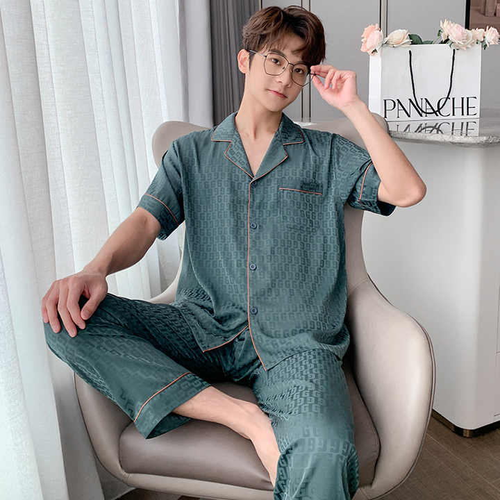 Men's silk sleepwear