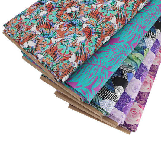 Wholesale Cotton Floral Fabric by-Cotton Floral Fabric