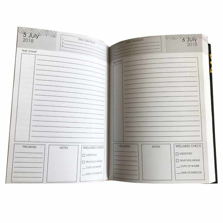 Printing colored books and novels