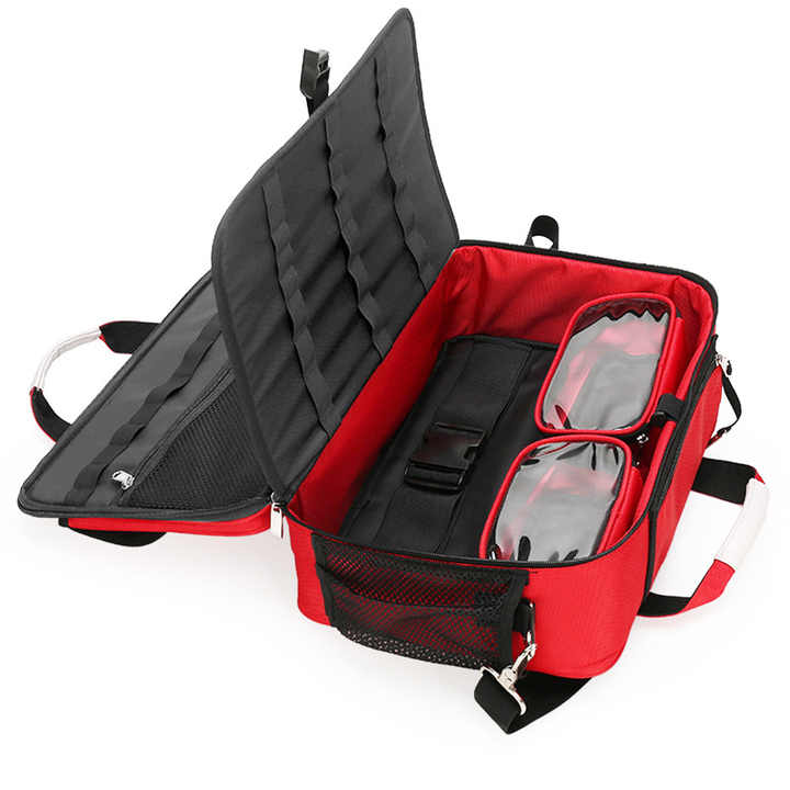 لوازم طبية للسفر مستحضرات التجميل منظم . Travel Medical Supplies Cosmetics First Aid Organizer