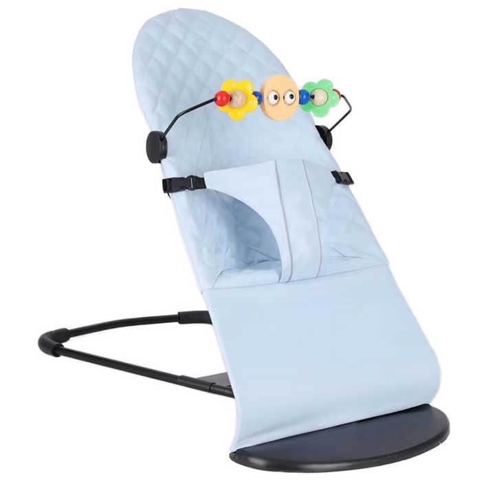 Three-Gear Adjustable One-Button Folding-كرسي هزاز للأطفال