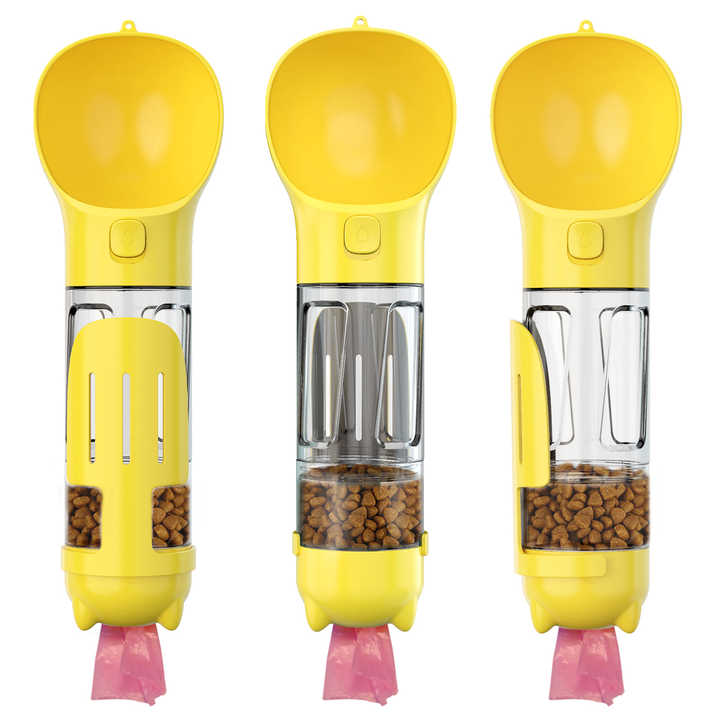 Pet Dog Water Bottle Feeder Bowl-وعاء تغذية زجاجة