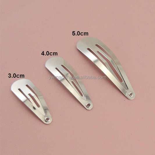 Silver No Hole-Metallic Hair