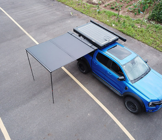 خيام جانبية بسرعة فوق