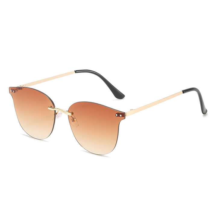 Women's Sunglasses New Rimless Fashion GM Sunglasses for Men and Women Wholesale UV400 Sun Glasses