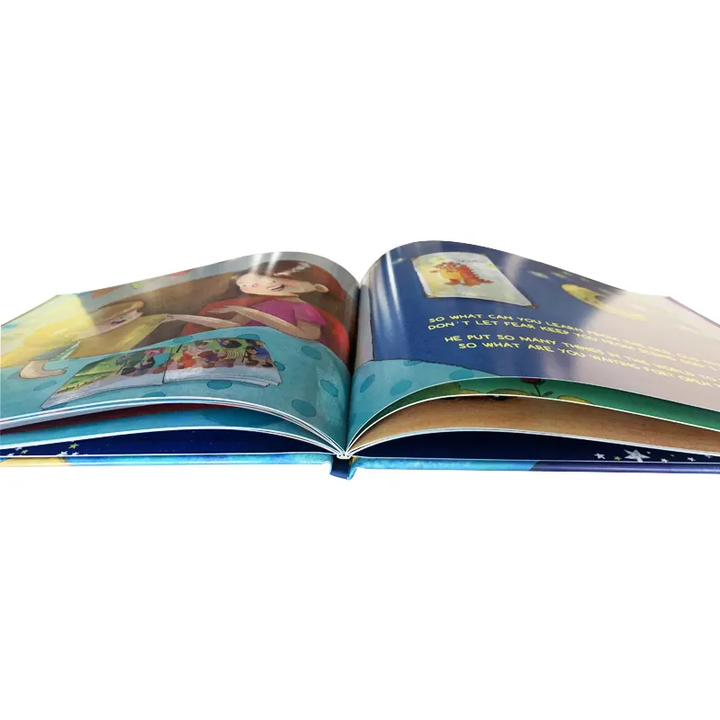 High quality and cheap hardcover printing service for children's education