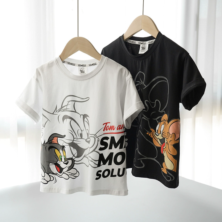 New Children's Cartoon T-shirt, Boys and Girls