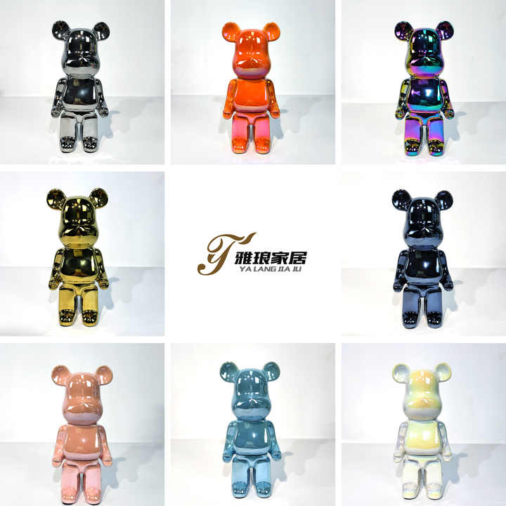 Decorative accessories for home use, bear-like animals, craft problems, luxury sculptures to maintain style in home decor
