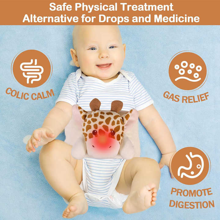 Abdominal belt for colic and gas relief