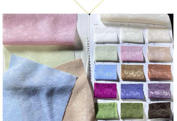 Women's Fabrics for Dress قماش ساتان جاكار مطاطي منسوج من نسيج منسوج