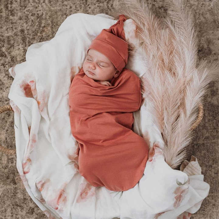 Newborns Photo Prop and Photography - كيس نوم قابل للتمدد مصنوع من الخيزران للأطفال