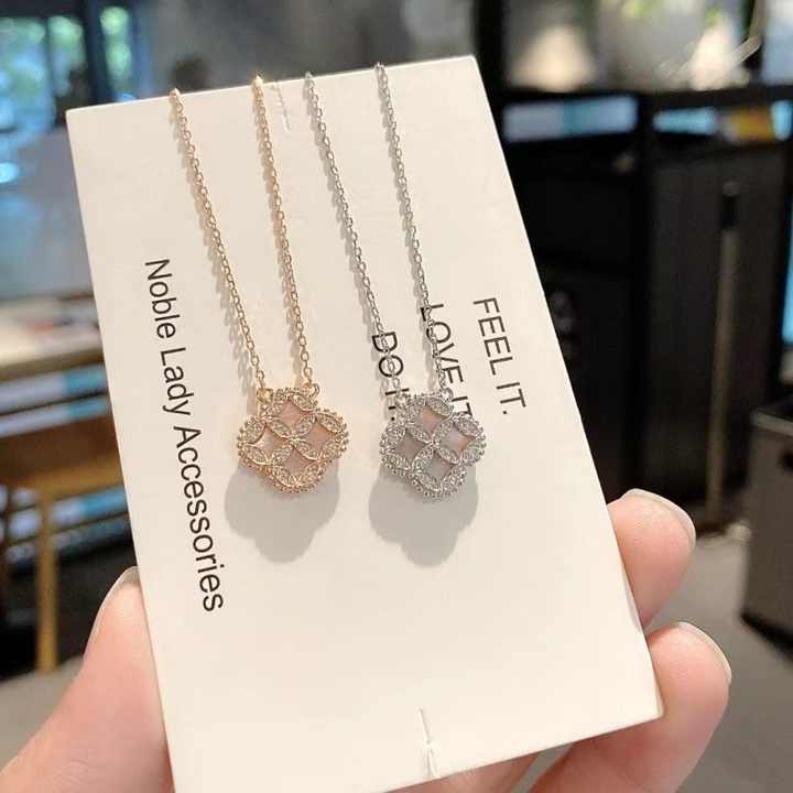 925 sterling silver four leaf shape