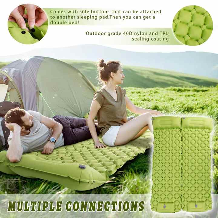 مرتبة نوم خفيفة الوزن وقابلة للطي . Lightweight, foldable sleeping mattress