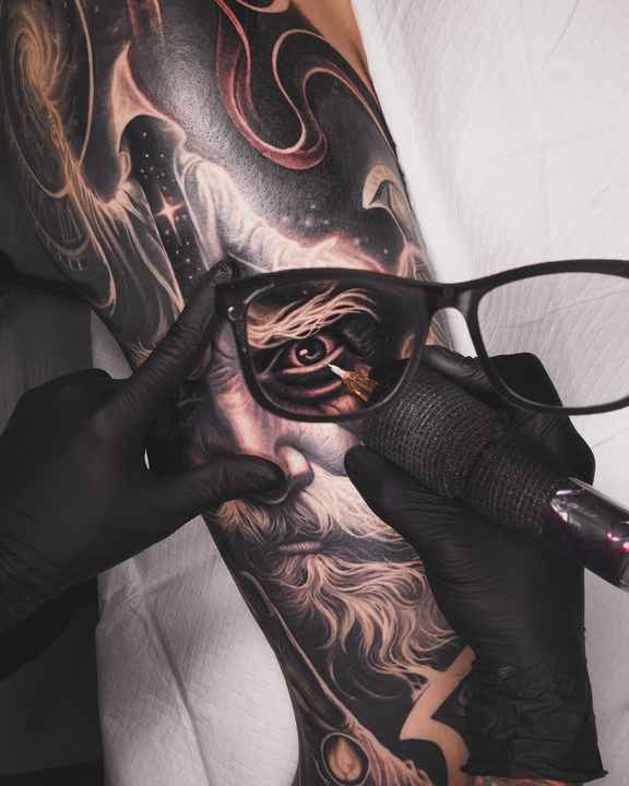 tattoo work led light