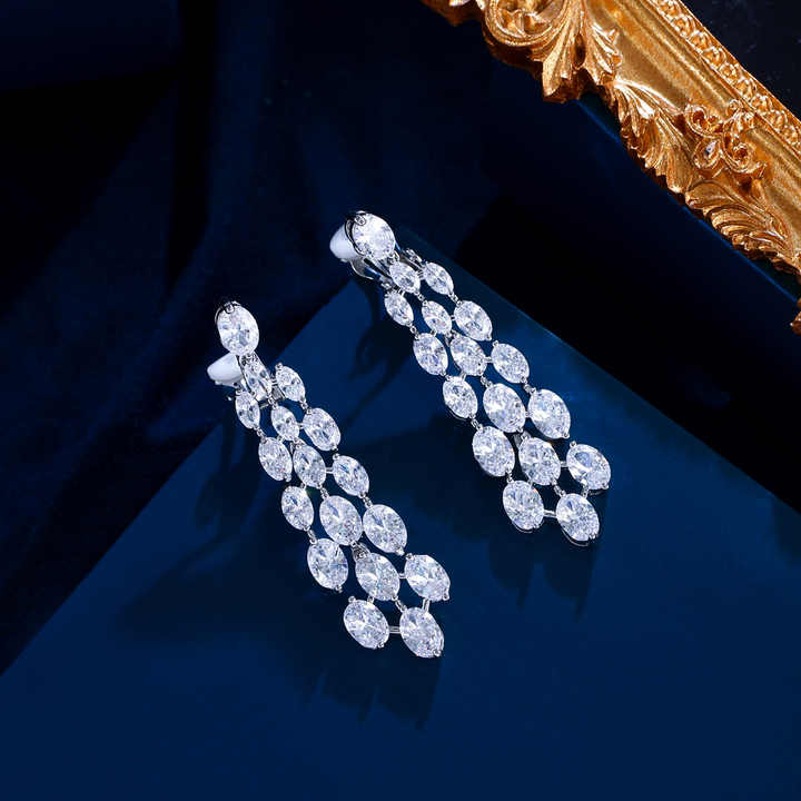 elegant long earrings