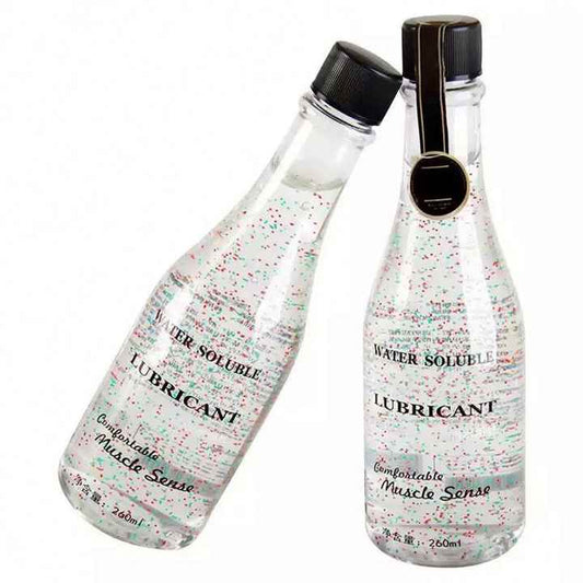 Strawberry flavored lubricant