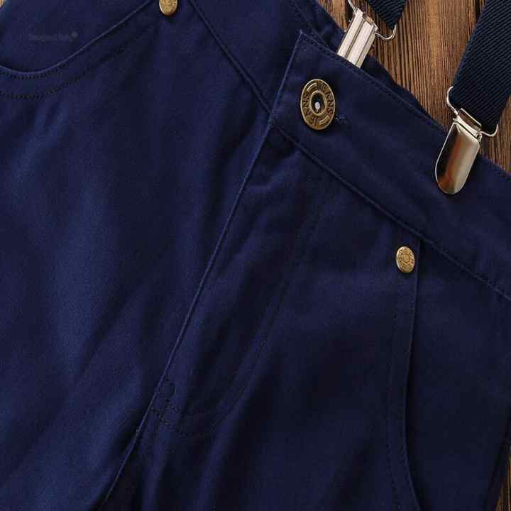 Suspender Trousers Baby Boy Summer Clothes