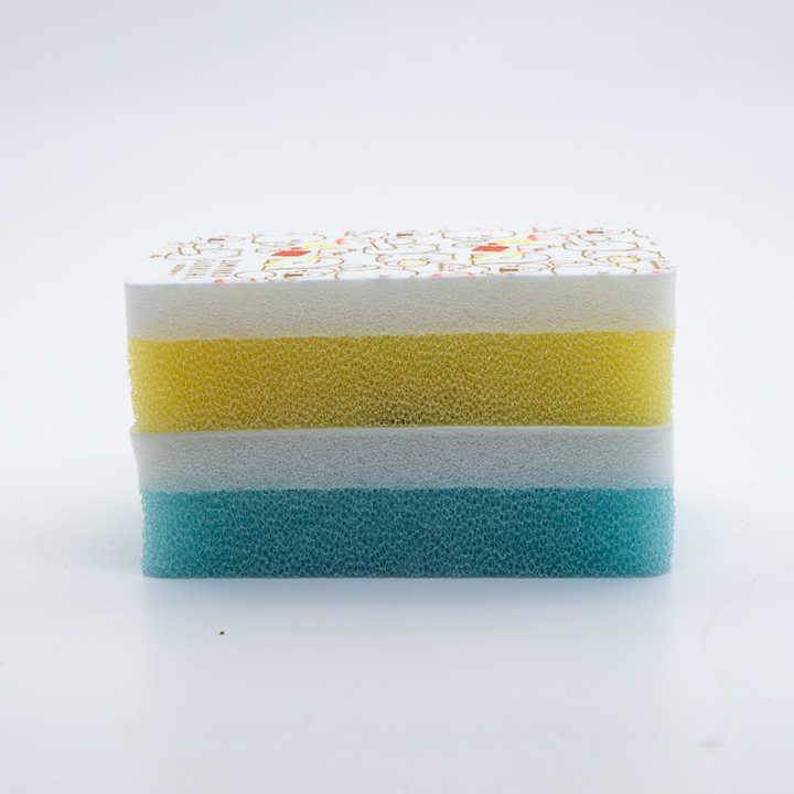 Dish Washing Sponge Non-woven Prin-إسفنجة غسيل