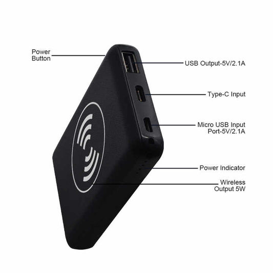 بنك طاقة شامل بحجم صغير . Compact all-in-one power bank