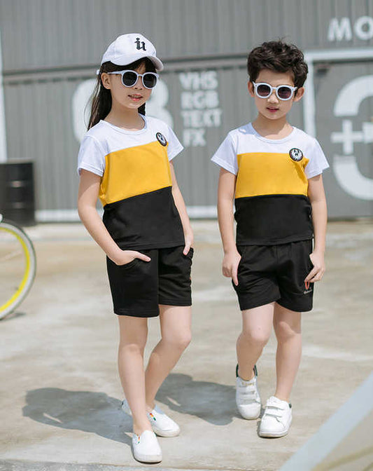 طقم زي مصنوع من القطن