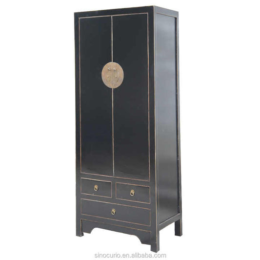 خزانة ملابس سوداء ,black wardrobe