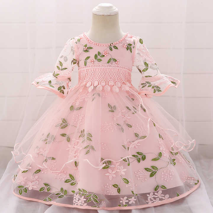 Clothing Church Clothes Baby Girl Little Dresses - فستان المعمودية ملابس البنات