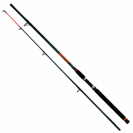 HONOREAL 2.1m Two Section Fishing Rod Solid Fiber Glass Boat Rod