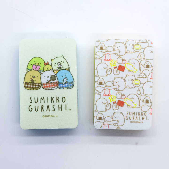 Dish Washing Sponge Non-woven Prin-إسفنجة غسيل